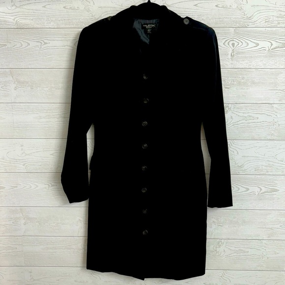 Halston Jackets & Blazers - Halston Lifestyle Vintage women’s Black Midi Jacket. Size 8
